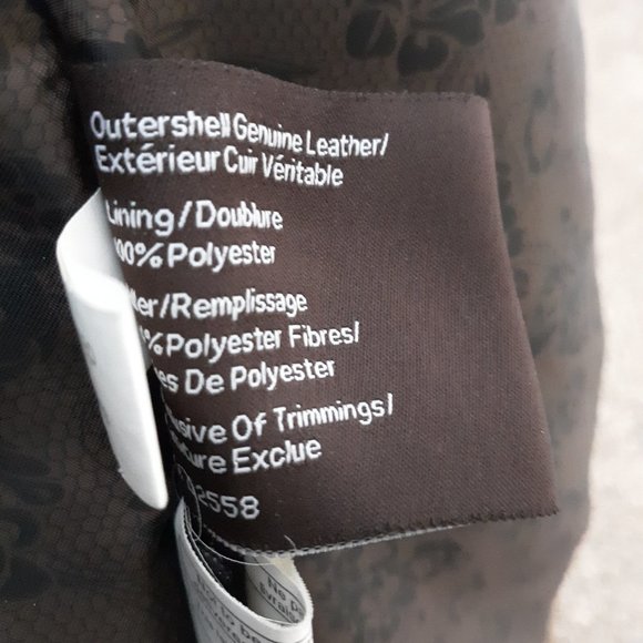 DANIER SZE L Brown 💯  leather coat🎉🎉Host Pick 1/8/25🎉🎉 - Picture 16 of 16